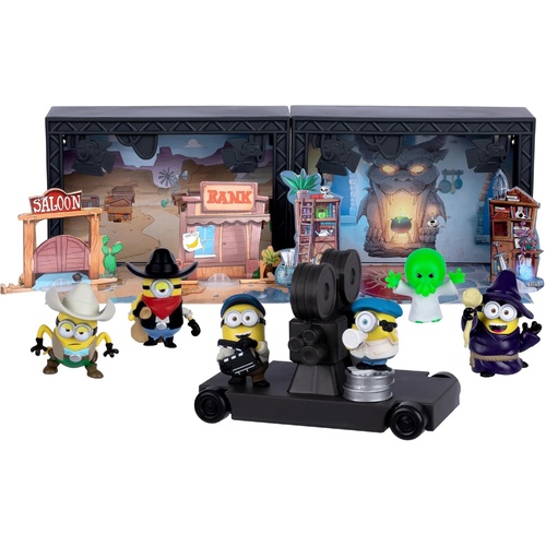 Minions & Monsters Backlot Studio Play Set 6 Figures 59368