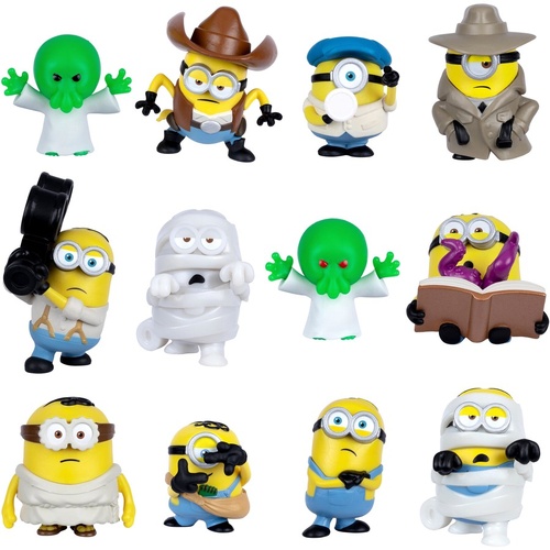 Minions & Monsters Cast & Crew Mini Figures Styles Vary; One Supplied 59370