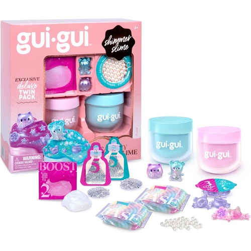 Gui Gui Shimmer Slime Deluxe Twin Pack 90738