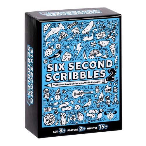 Six Second Scribbles 2 Card Game 91738