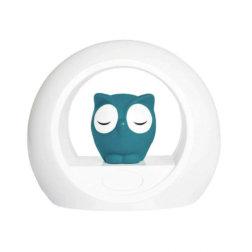 ZAZU Lou the Owl Nightlight with Cry Sensor Blue ZALOUB