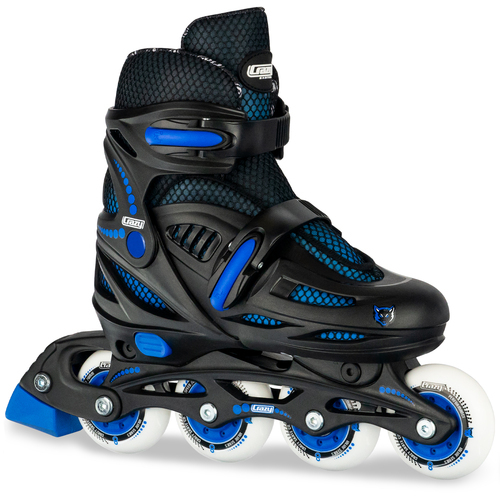 Crazy Skate Model 148 Adjustable Inline Skates Black Medium | 2-5