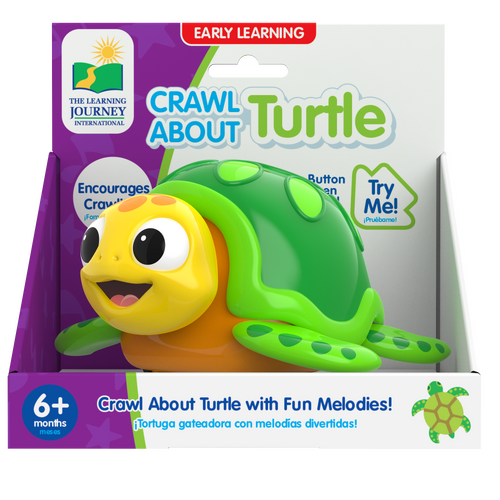 The Learning Journey Crawl About Turtle with Fun Melodies! LJ557891