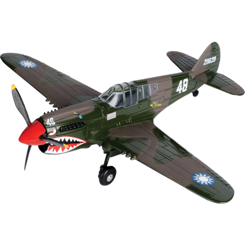 Motor Max Sky Wings P-40 Warhawk 1:48 Scale Diecast Plane 76369