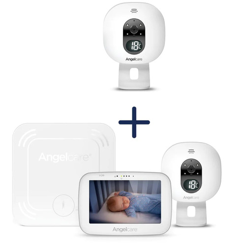 Angelcare Baby Movement Sound & Video Monitor AQC327 + Extra Camera (Limited Time) 327