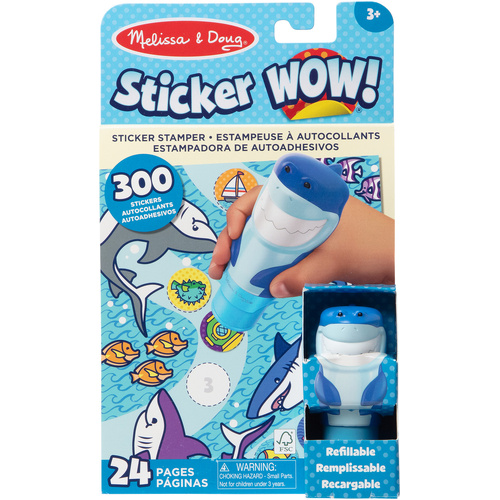 Melissa & Doug Sticker WOW! Set Shark MND74533