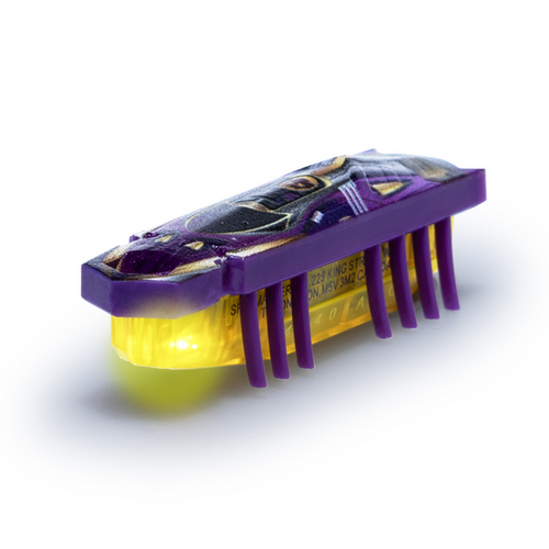 Hex Bots Flash Nano Single Assorted SM6071518 [Colour: Purple/Yellow]