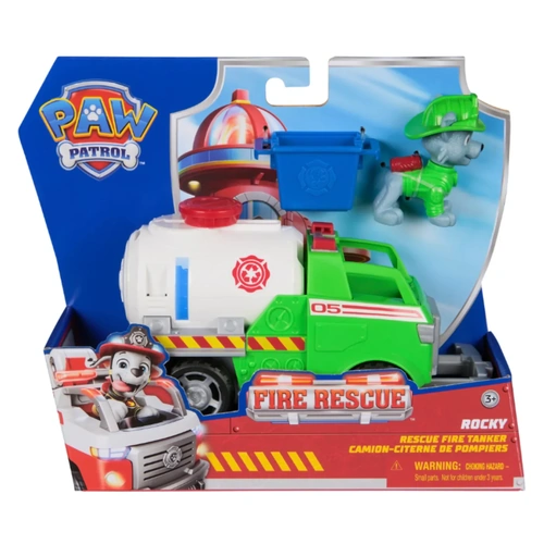 Paw Patrol Fire Rescue Rock Fire Tanker Basic Vehicle SM6072641
