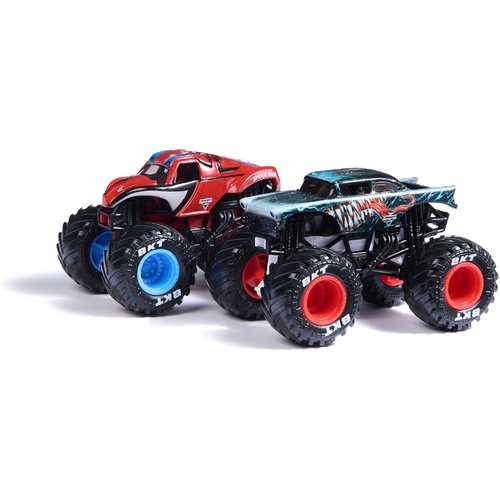 Monster Jam Marvel Series 4 Venom Vs The Amazing Spider-Man 2pk SM6070555