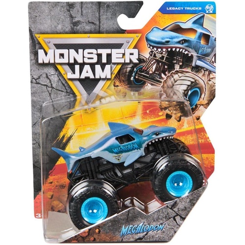 Monster Jam Series 44 Legacy Trucks MEGALODON 1:64 Scale Toy Truck SM6044941