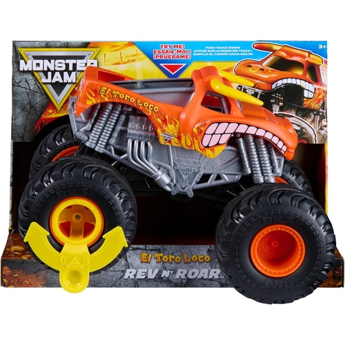 Monster Jam 1:18 Scale Rev N' Roar El Toro Loco SM6074468