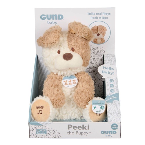 Gund Baby Animated Peeki the Puppy 6075532