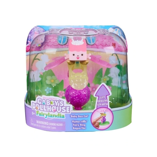 Gabby's Dollhouse Fairlandia - 'Baby Box Cat' Flutter Fairy Ring SM6075679