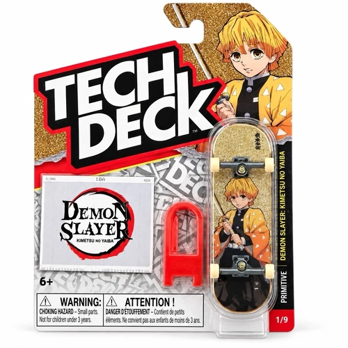 Tech Deck Entertainment Series - Primitive - Demon Slayer: Kimetsu No Yaiba - Zenitsu SM6075443