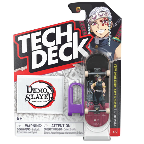 Tech Deck Entertainment Series - Primitive - Demon Slayer: Kimetsu No Yaiba - Tengen SM6075443