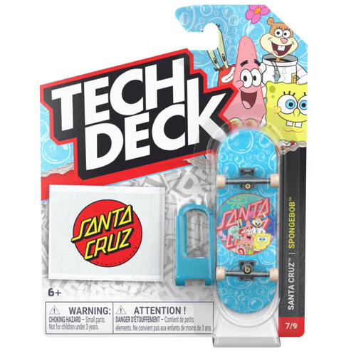 Tech Deck Entertainment Series - Santa Cruz - Spongebob - Crew SM6075443
