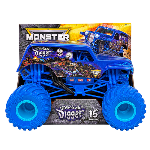 Monster Jam Sparkle Smash 1:24 Scale Toy Truck SM6056371