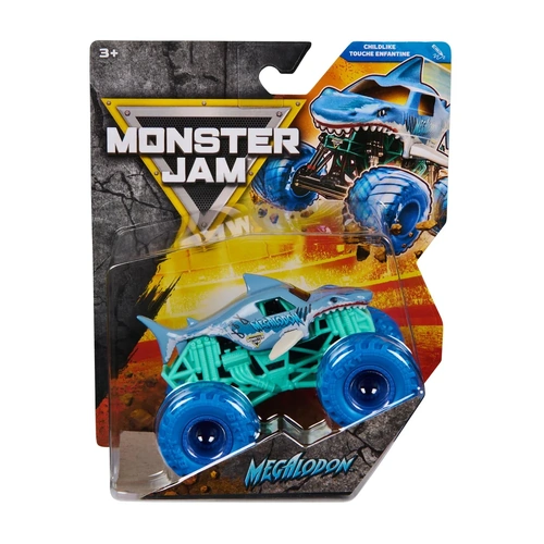 Monster Jam Childlike Megalodon 1:64 Scale Toy Truck SM6044941