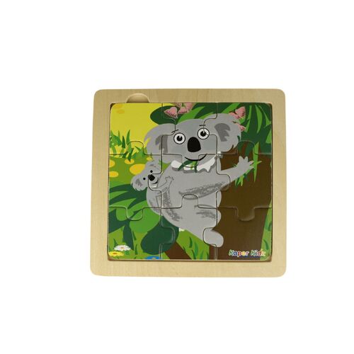 Koala Dream Koala Wooden Jigsaw Puzzle 9pcs PM165