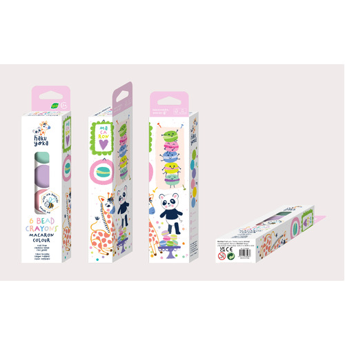 Haku Yoka Macaron Bead Crayons 223071