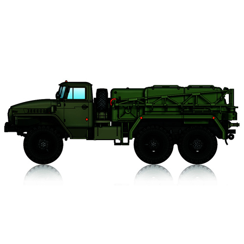 HobbyBoss APA-5D Airport Starter Vehicle 1:72 Scale Model Kit 82962