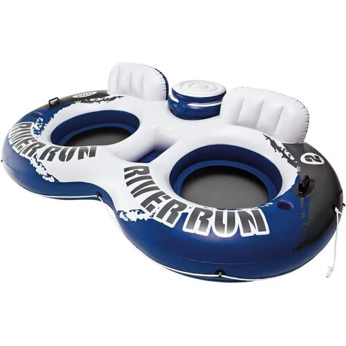 Intex River Run Double Ring Water Lounge 243 x 157cm AH58837