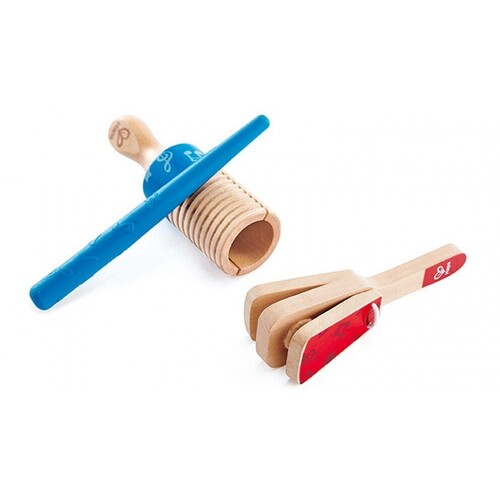 Hape Wooden Percussion Duo Rhythmus Set HE0605 **