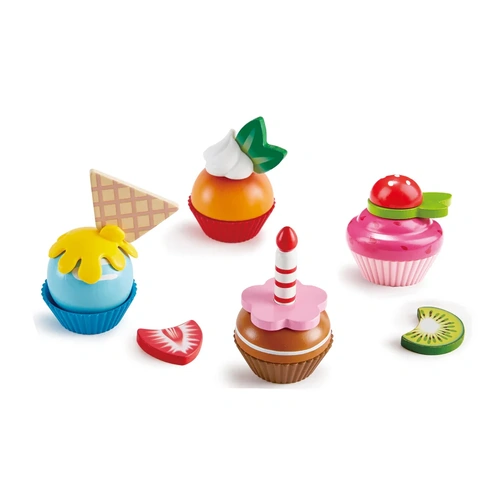 Hape Cupcakes Pretend Play 18pc Set 3157