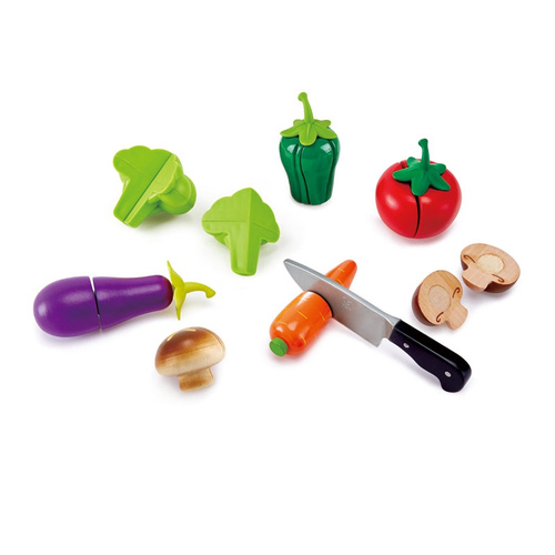 Hape Garden Vegetables Pretend Play 19pc Set 3161