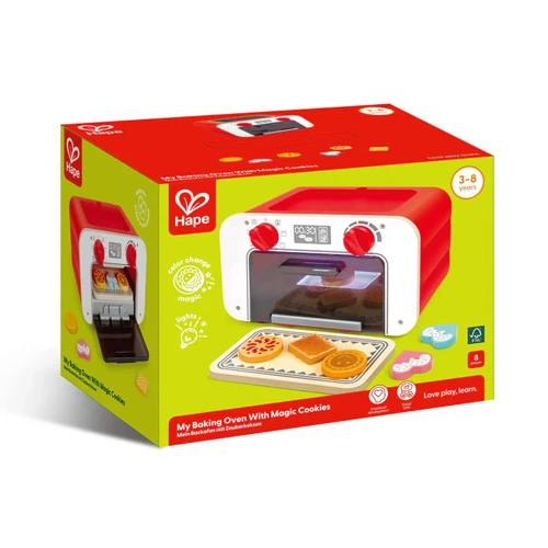 Hape My Baking Oven With Magic Cookies Pretend Play Set E3183