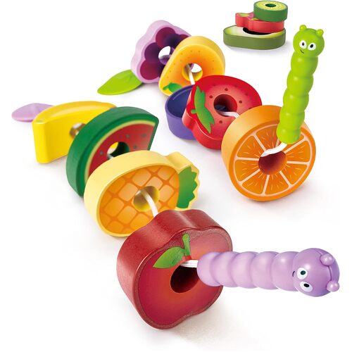 Hape Caterpillar Fruit Feast Set 1072
