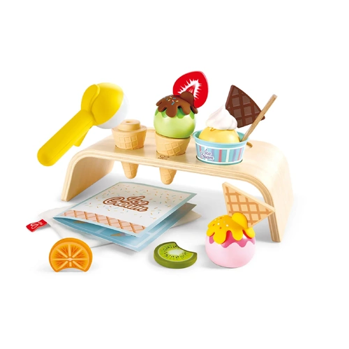 Hape Creamy Dreamy Ice Cream Corner 20pc Playset 3217