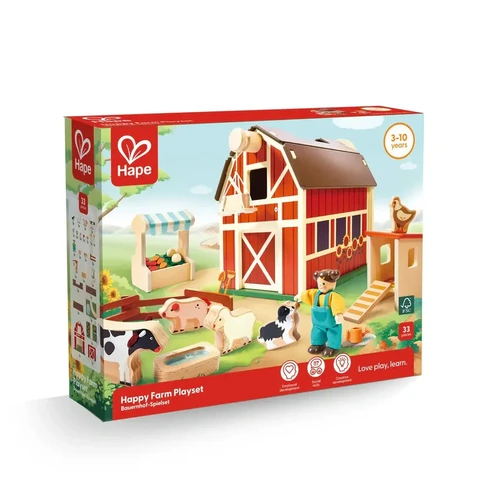 Hape Happy Farm Playset 3530