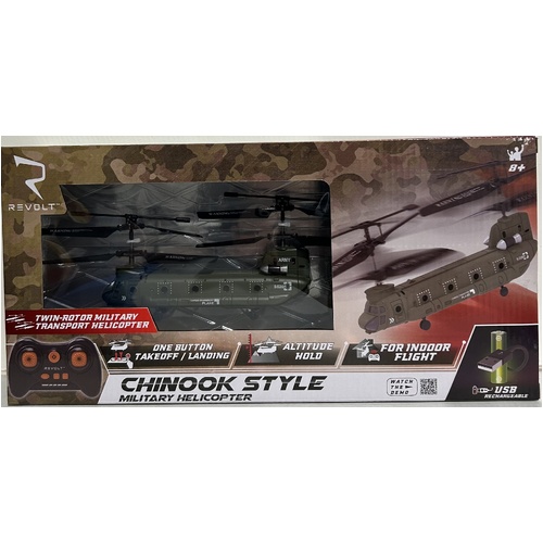 Revolt R/C 2.4Ghz Chinook Helicopter ASYS026H