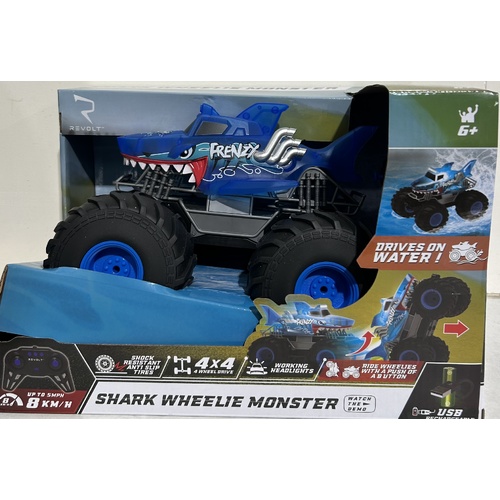 Revolt R/C Amphibious Shark Wheelie Monster ASYTG1033
