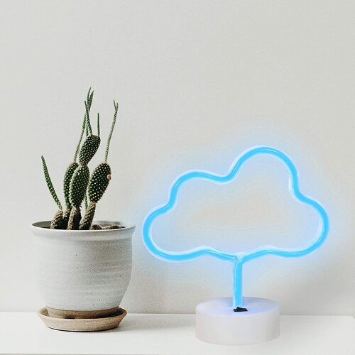 Neon LED Nightlight/Lamp Blue Cloud***