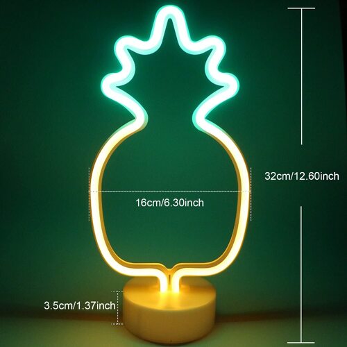 Neon LED Night Light/Lamp Pineapple **