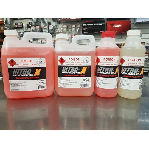 Nitro-X 10% SYN 5% CAS 20% Nitro Fuel 1L HOT-0436
