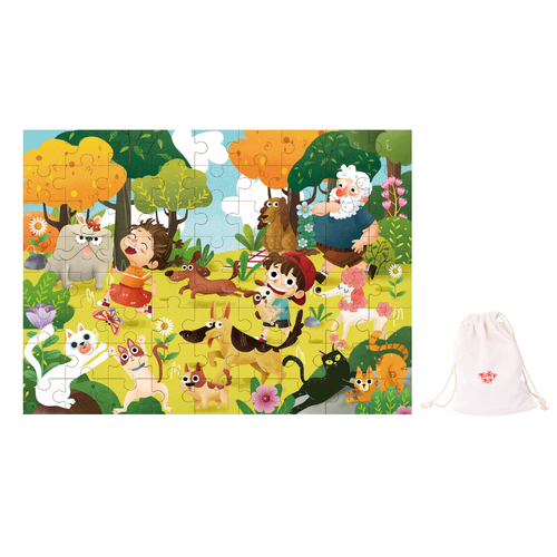 Tooky Toy Pet Park 72pc Jigsaw Puzzle TKG066 **