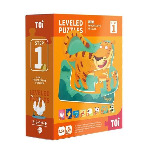 TOi World Leveled Puzzles Step 1 Animals TPJJ220