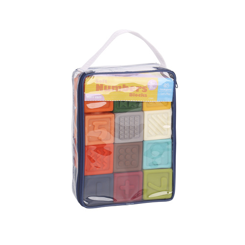 Let's Play Soft Number Blocks 12pcs LT005