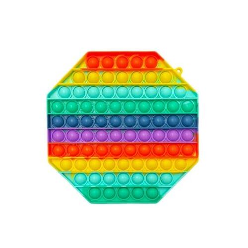 rainbow pop it fidget toy