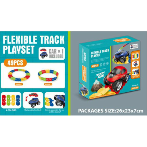 Flexible Track Playset 49pcs CT177225 **