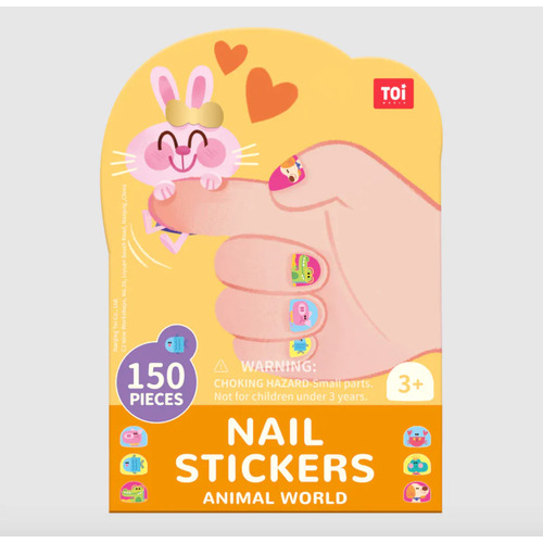 Toi Nail Stickers [Style: Animal World] TK034