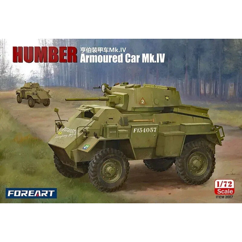 ForeArt Humber Armoured Car Mk.IV 1:72 Scale Model Kit 2007