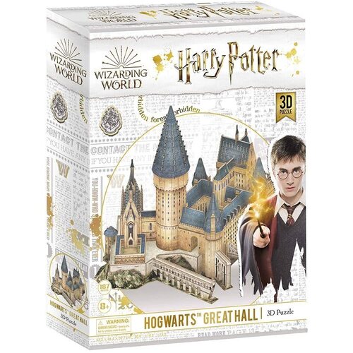 Harry Potter Hogwarts Great Hall 187pc 3D Puzzle 4D51060