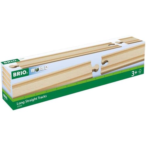 Brio World Long Straight Tracks 4 Pieces BRI33341