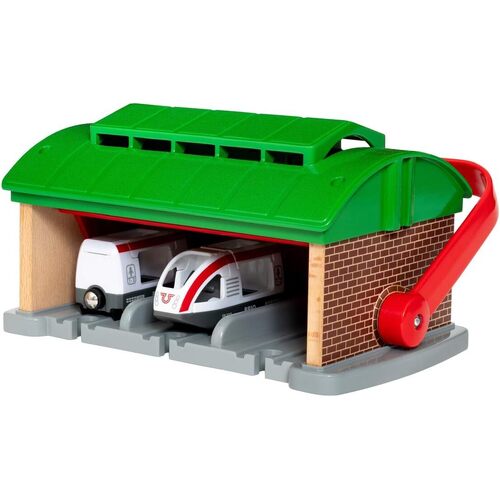 Brio World Train Garage with Handle BRI33474**