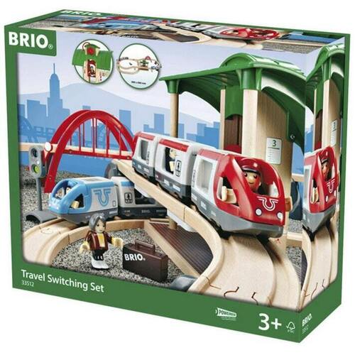 Brio World Travel Switching Set 42 Pieces BRI33512