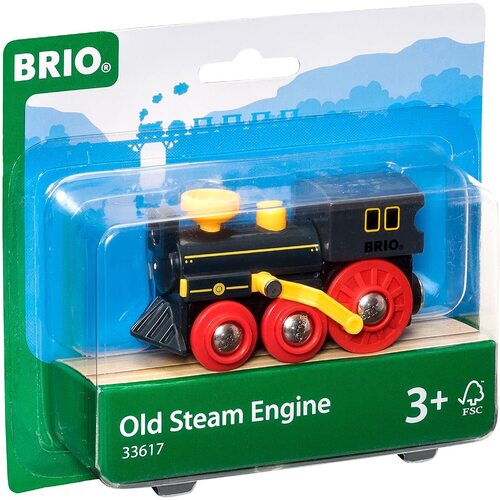Brio World Train - Old Steam Engine BRI33617